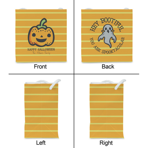Halloween Pumpkin Party Favor Gift Bag - Gloss - Approval