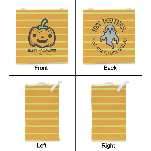 Halloween Pumpkin Party Favor Gift Bag - Matte - Approval
