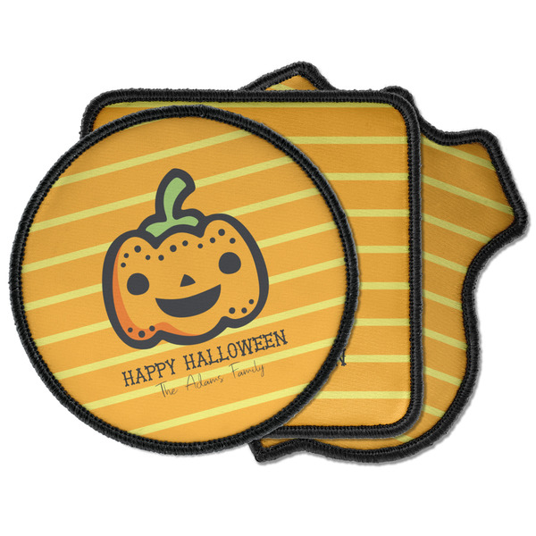 Custom Halloween Pumpkin Iron on Patches (Personalized)