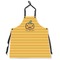 Halloween Pumpkin Apron Without Pockets w/ Name or Text