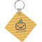 Halloween Pumpkin Personalized Diamond Key Chain