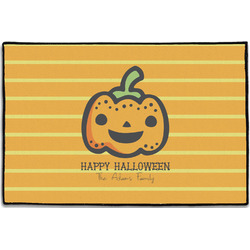 Halloween Pumpkin Door Mat - 36"x24" (Personalized)
