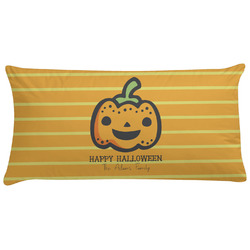 Halloween Pumpkin Pillow Case - King (Personalized)
