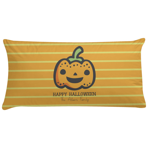 Custom Halloween Pumpkin Pillow Case - King (Personalized)