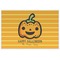 Halloween Pumpkin Laminated Placemat w/ Name or Text