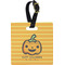 Halloween Pumpkin Personalized Square Luggage Tag