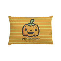 Halloween Pumpkin Pillow Case - Standard (Personalized)