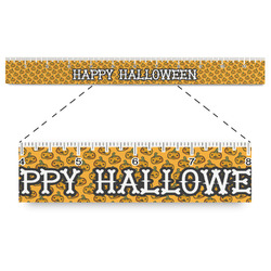 Halloween Pumpkin Plastic Ruler - 12" (Personalized)