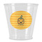 Halloween Pumpkin Plastic Shot Glass (Personalized)