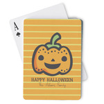 Halloween Pumpkin Playing Cards (Personalized)