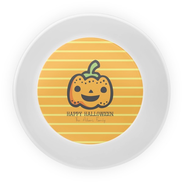 Halloween Pumpkin Melamine Bowl - Center