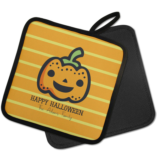 Halloween Pumpkin Pot Holders - PARENT MAIN