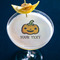 Halloween Pumpkin Printed Drink Topper - Large - In Context