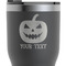Halloween Pumpkin RTIC Tumbler - Black - Close Up