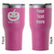 Halloween Pumpkin RTIC Tumbler - Magenta - Double Sided - Front & Back