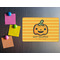 Halloween Pumpkin Rectangular Fridge Magnet - LIFESTYLE