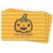 Halloween Pumpkin Rectangular Fridge Magnet - THREE