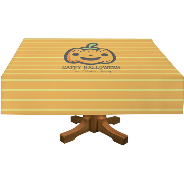 Halloween Pumpkin Rectangular Tablecloths (Personalized)