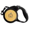 Halloween Pumpkin Retractable Dog Leash - Large (Personalized)