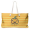 Halloween Pumpkin Large Tote Bag with Rope Handles (Personalized)