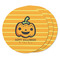 Halloween Pumpkin Round Fridge Magnet - THREE