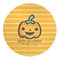 Halloween Pumpkin Round Indoor Rug - Front/Main
