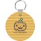Halloween Pumpkin Round Keychain (Personalized)