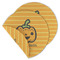 Halloween Pumpkin Round Linen Placemats - MAIN (Double-Sided)