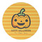 Halloween Pumpkin Round Paper Coaster - Approval