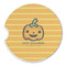 Halloween Pumpkin Sandstone Car Coaster - Single