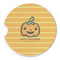 Halloween Pumpkin Sandstone Car Coaster - Single (Personalized)