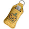 Halloween Pumpkin Sanitizer Holder Keychain - Large in Case