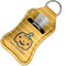 Halloween Pumpkin Sanitizer Holder Keychain - Small in Case