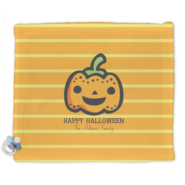 Custom Halloween Pumpkin Security Blanket (Personalized)