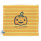 Halloween Pumpkin Security Blanket - Front View