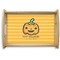Halloween Pumpkin Natural Wooden Tray - Small (Personalized)