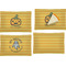 Halloween Pumpkin Set of Rectangular Appetizer / Dessert Plates