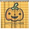 Halloween Pumpkin Shower Curtain (Personalized) (Non-Approval)