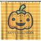Halloween Pumpkin Shower Curtain (Personalized)