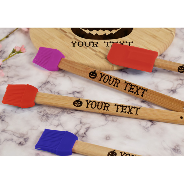 Halloween Pumpkin Silicone Brush - Red - Lifestyle