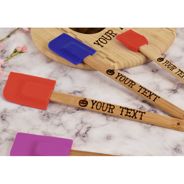 Halloween Pumpkin Silicone Spatula - Red - Lifestyle
