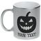Halloween Pumpkin Silver Mug - Main