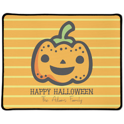 Halloween Pumpkin Large Gaming Mouse Pad - 12.5" x 10" (Personalized)