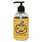Halloween Pumpkin Plastic Soap / Lotion Dispenser (8 oz - Small - Black) (Personalized)