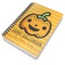 Halloween Pumpkin Spiral Journal 7 x 10 - Main