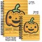 Halloween Pumpkin Spiral Journal - Comparison