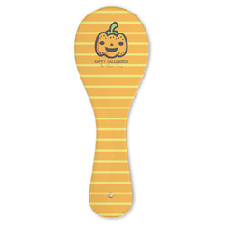Halloween Pumpkin Ceramic Spoon Rest (Personalized)