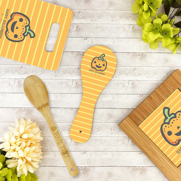 Halloween Pumpkin Spoon Rest Trivet - LIFESTYLE