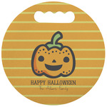 Halloween Pumpkin Stadium Cushion (Round) (Personalized)