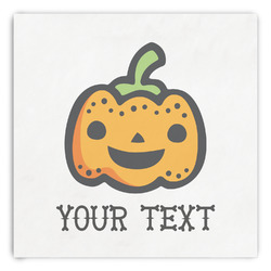 Halloween Pumpkin Paper Dinner Napkins (Personalized)